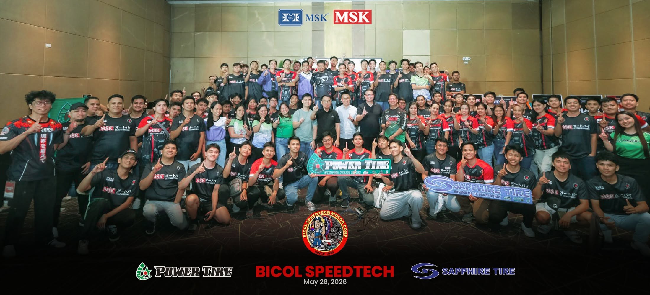Thank you, Bicol SpeedTech Motorcorp!