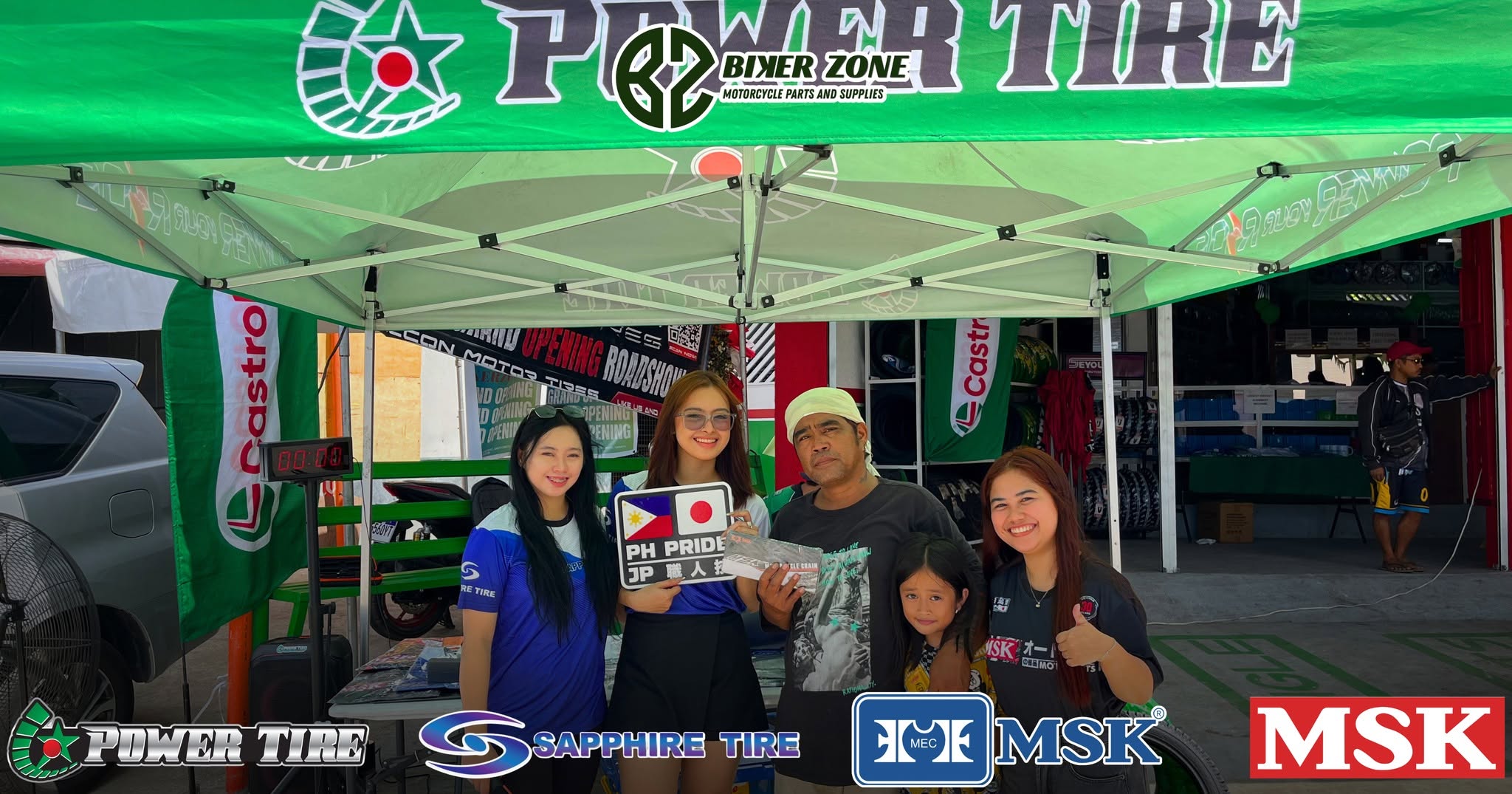 Bikerzone Grand Opening -  Santo Cristo, Sariaya, Quezon.